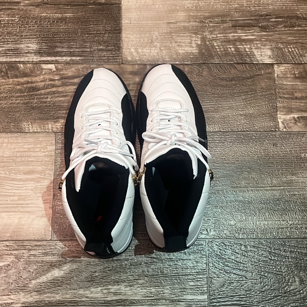 Jordan Men's White and Black High-Top Sneakers